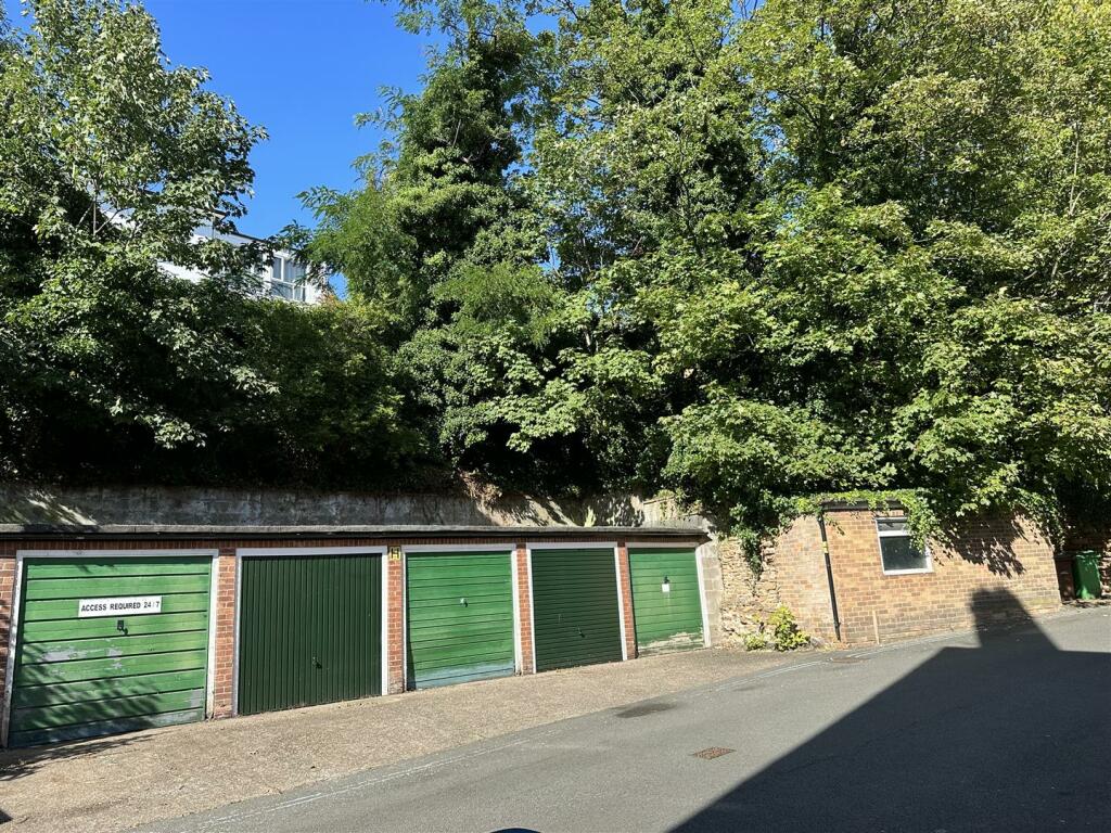 Rear of property