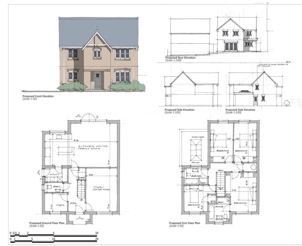 Plot 2 Proposed Plans and Elevations