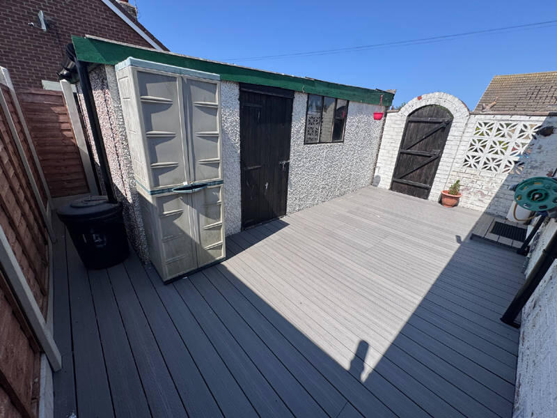 Rear of Property