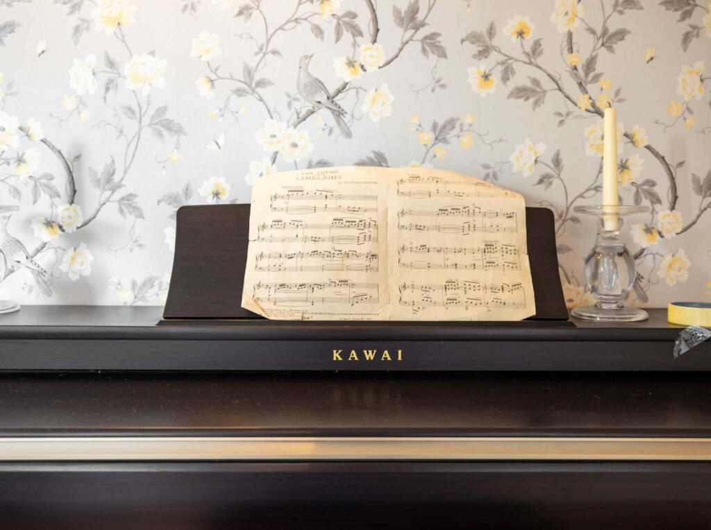 Piano room