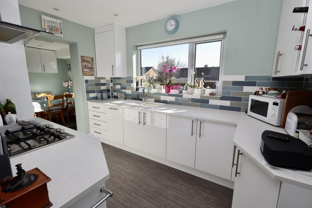 Kitchen through to dining area