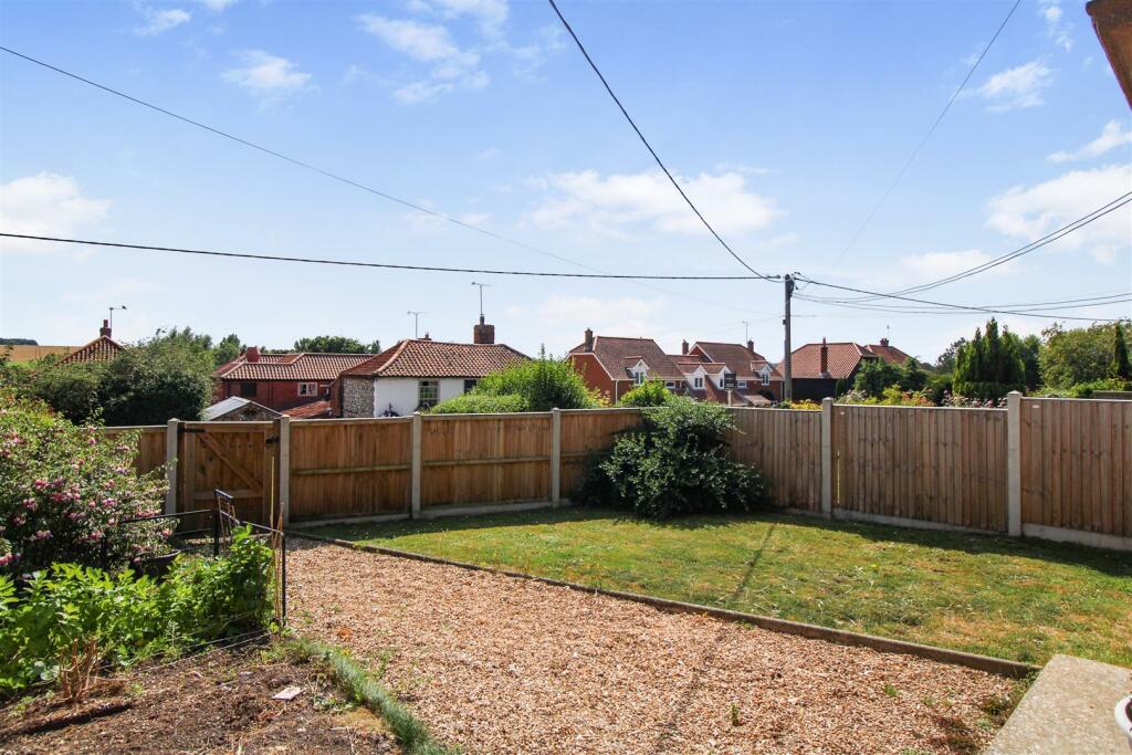 Rear garden