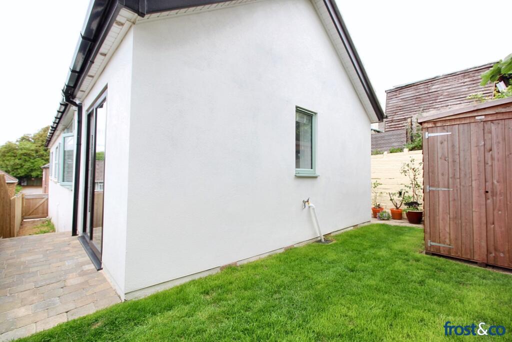 Rear of Property