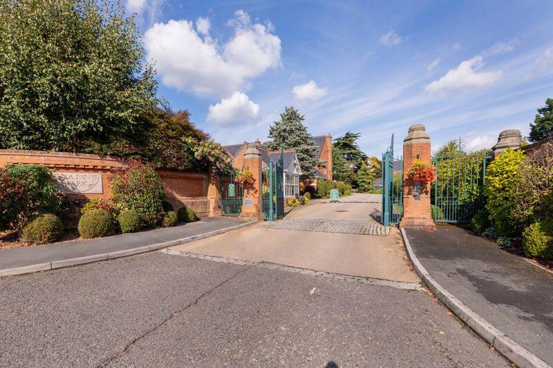 Gated entrance to St Ann's Park