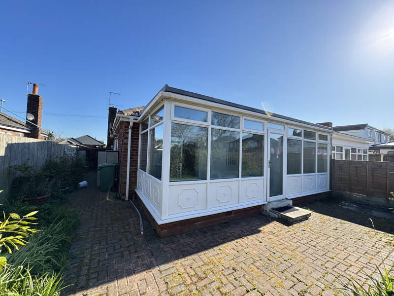 Rear of Property