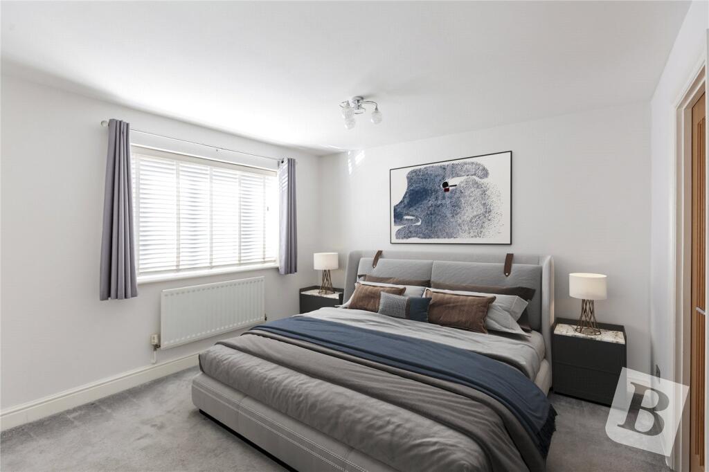 Staged Bedroom