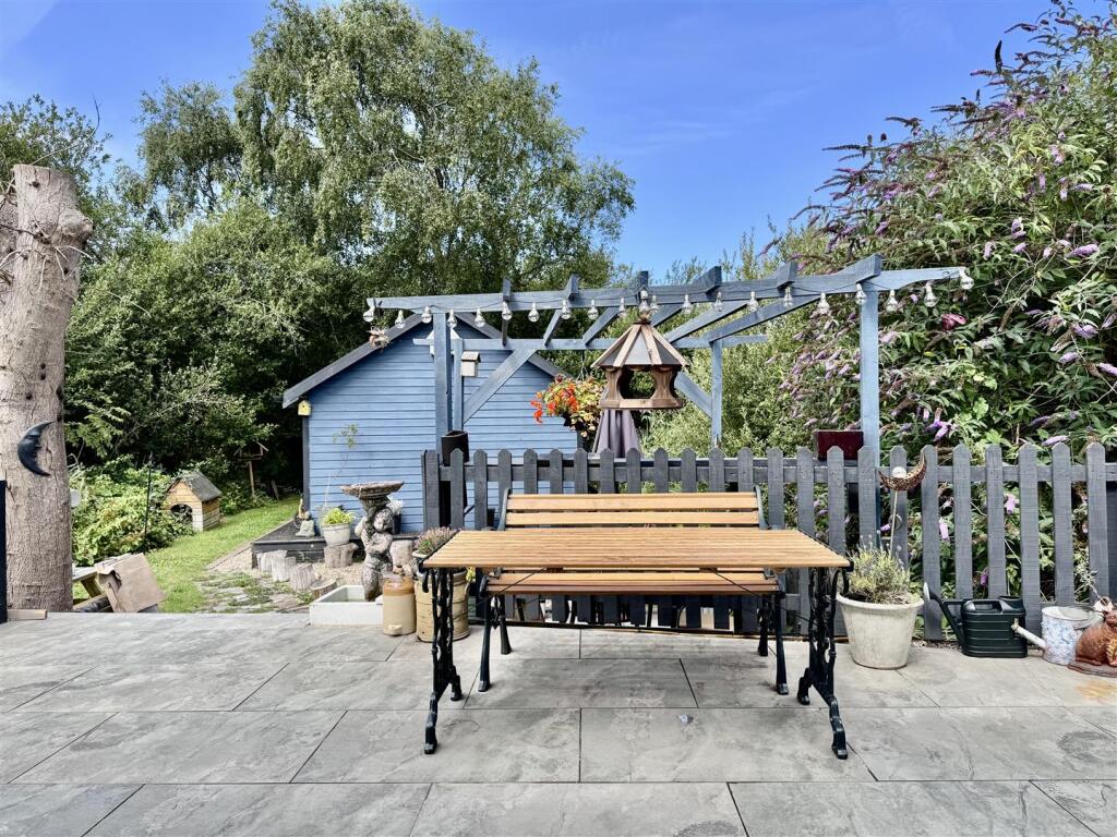 Rear Patio