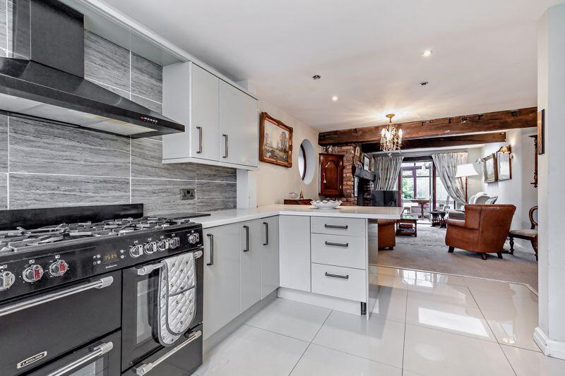 Kitchen open to Living Room