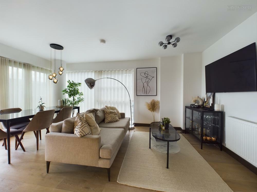 Kitchen/Dining/Living Area