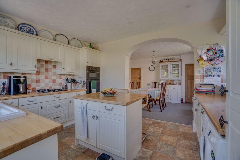 Kitchen through to dining room
