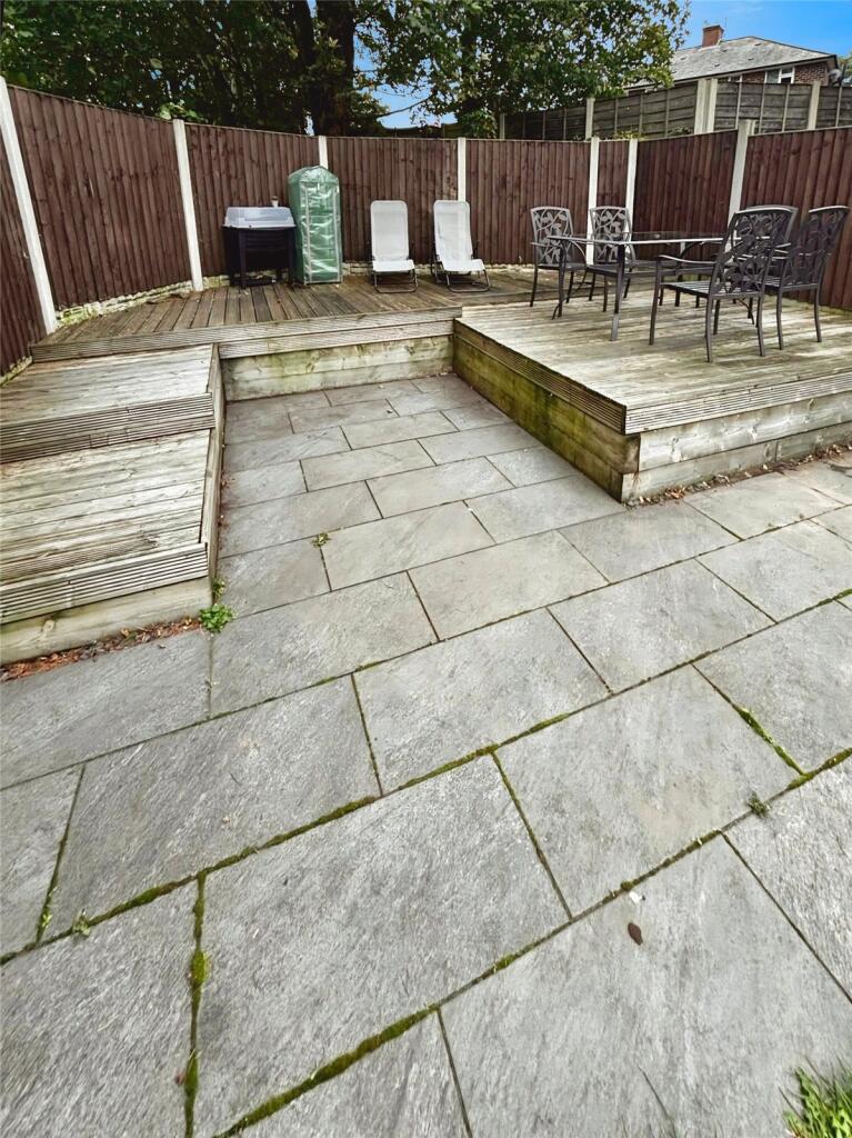 Rear Patio