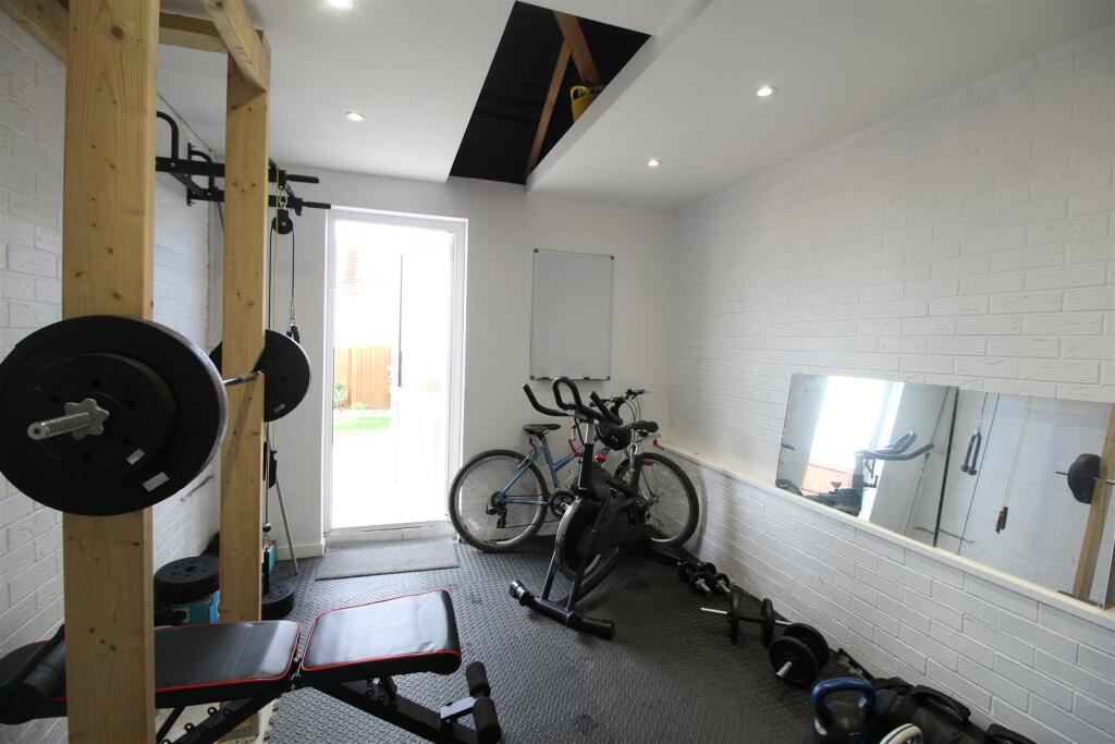 Garage - Gym &amp; Storage