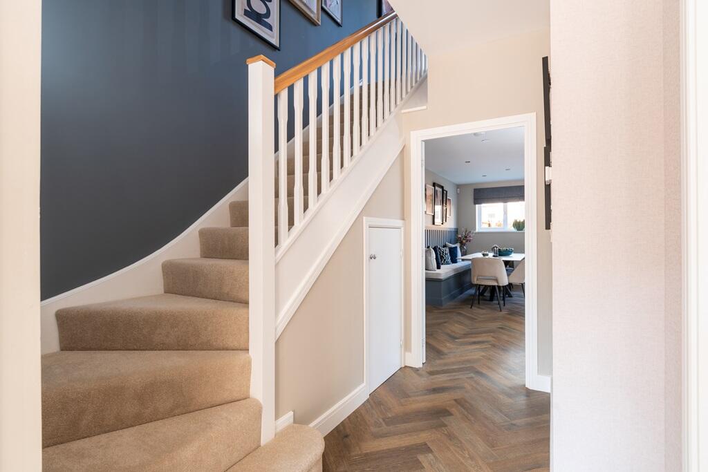 Light and airy hallways