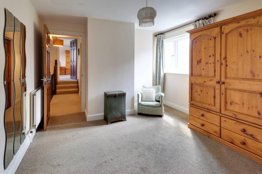 double room with garden views