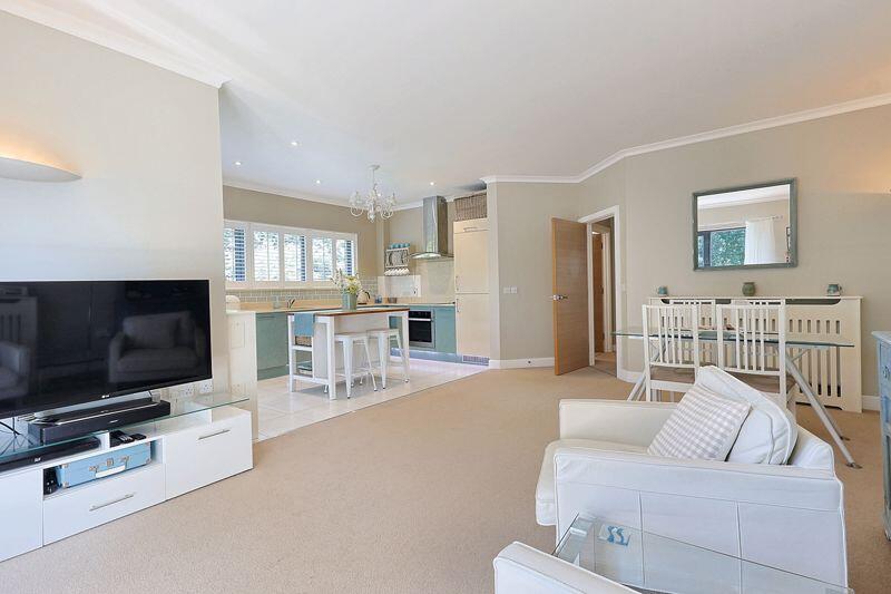 Open plan living space