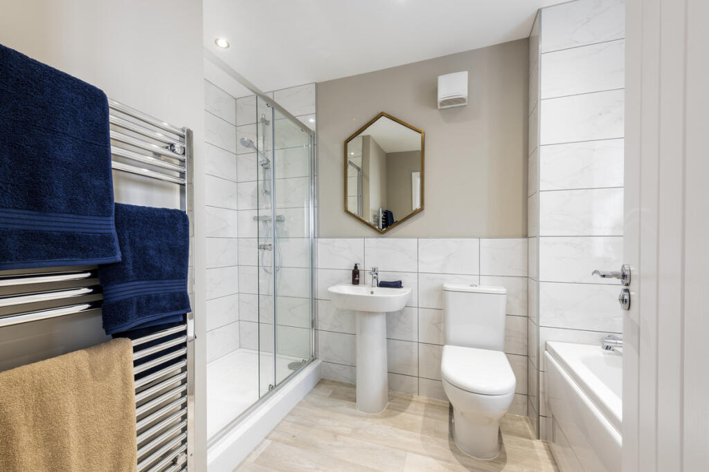 Indicative En-Suite Shower Room, Contemporary Modern Decoration