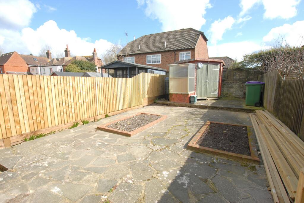 Rear garden
