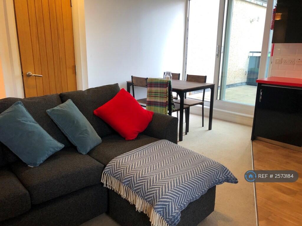 Living Area Showing Door To Private Roof Terrace