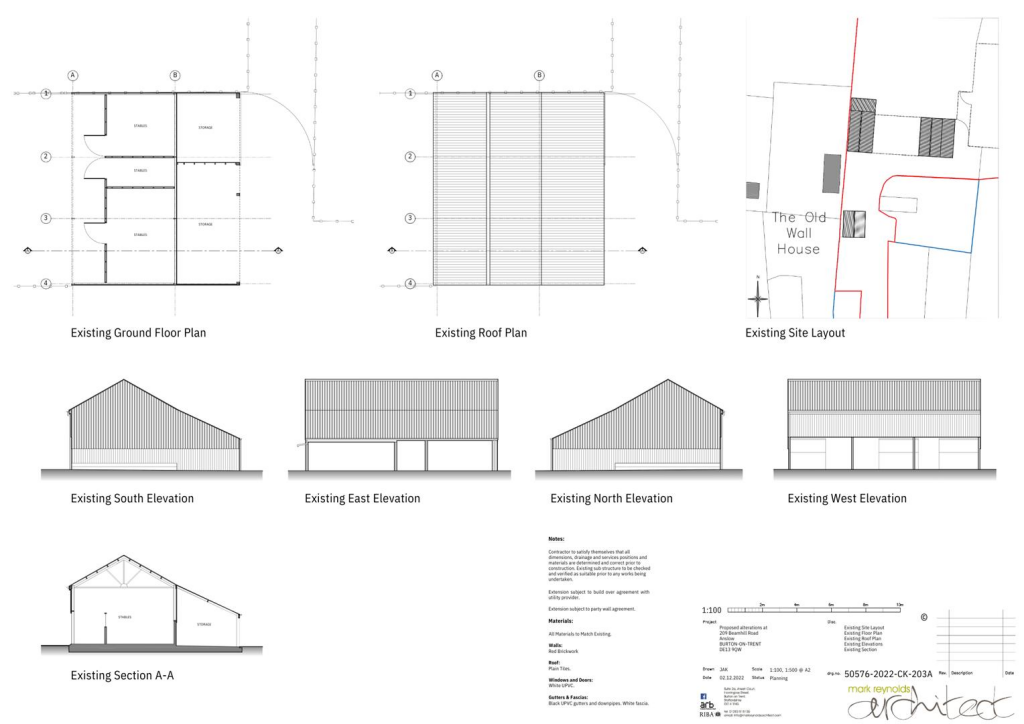 50576-2021-CK-203A Existing Stables
