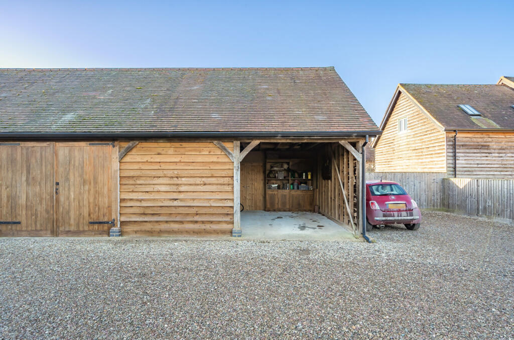 Open Fronted Garage