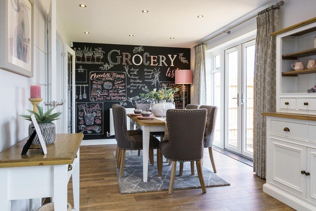 French door leading onto the rear garden