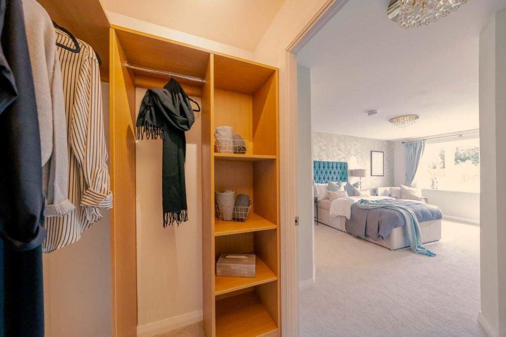Show home wardrobe storage