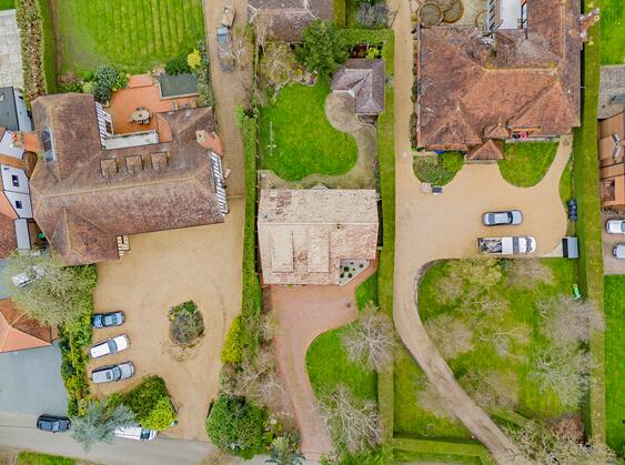 Ariel view of the plot