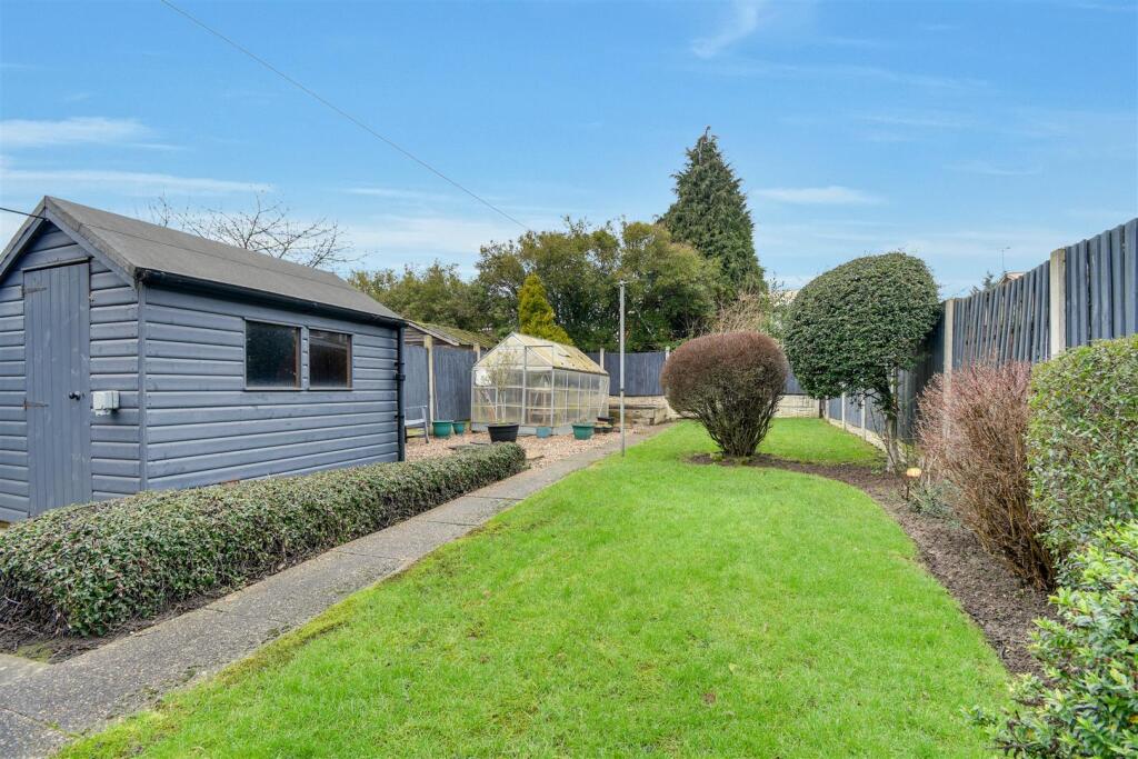 Rear garden
