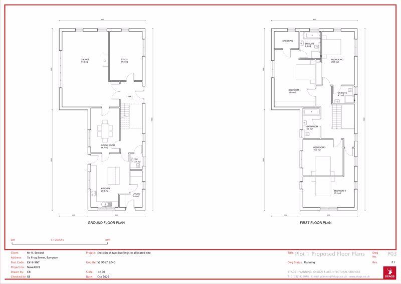 Plot 1 Floorplans
