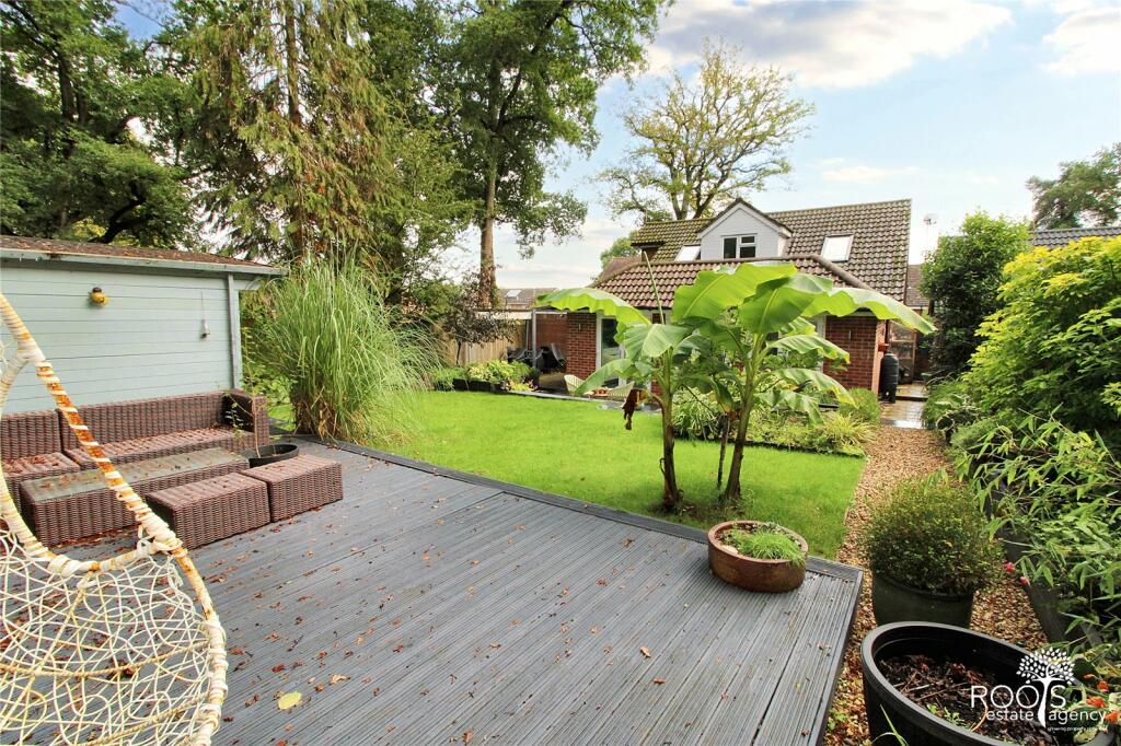 Decking To Lawn