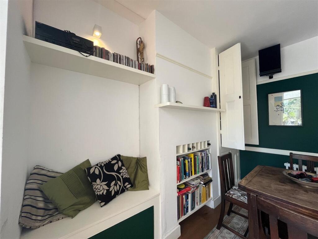 Reception Seating / Storage Area
