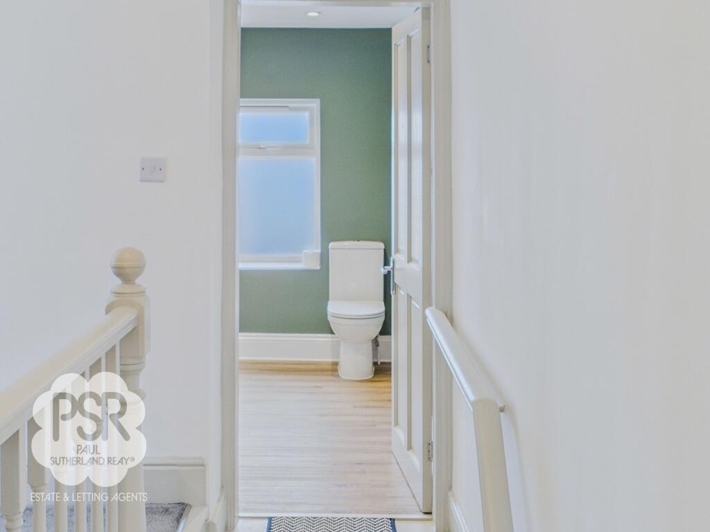 Into the Main Bathroom