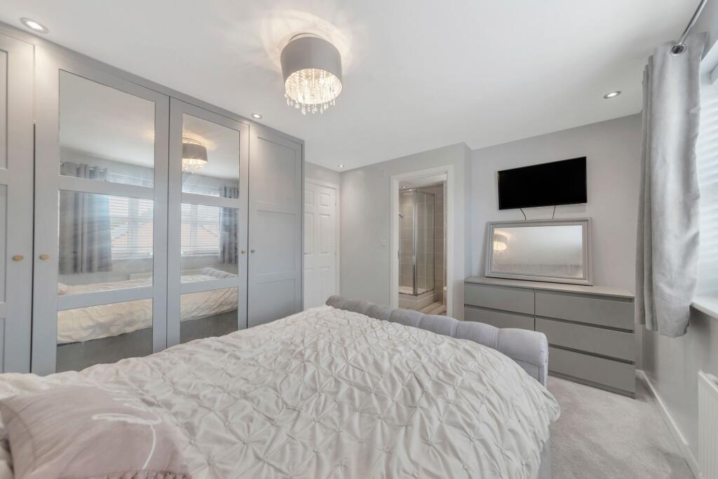 Bedroom 1 With Custom Made Wardrobes