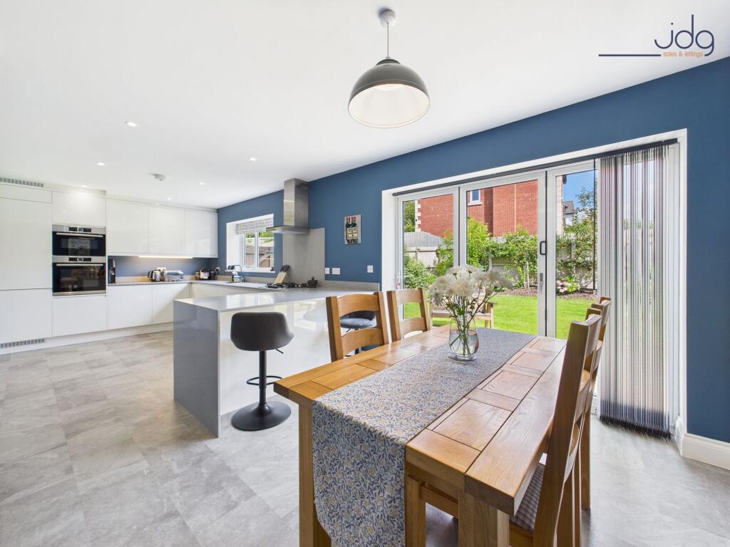 Open Plan Kitchen Diner and breakfast bar