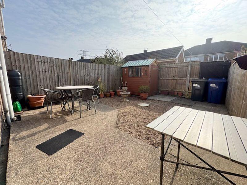 Rear garden
