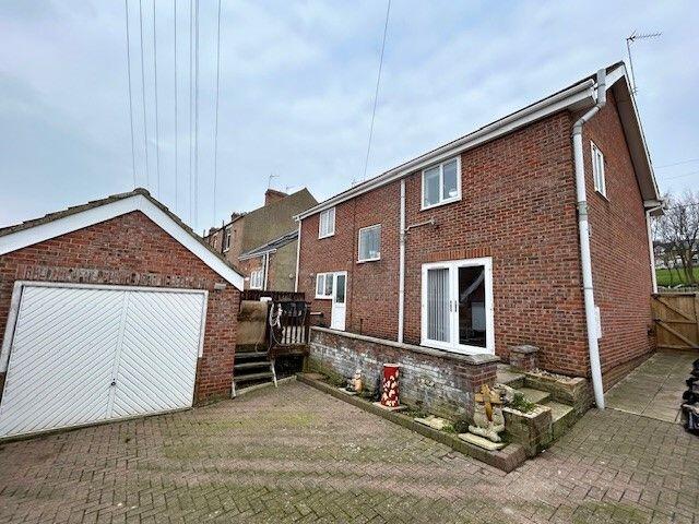 Rear of property