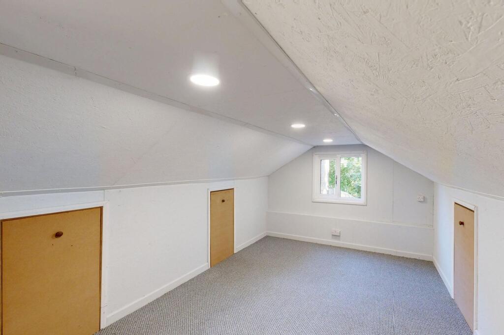 Upstairs in the garage