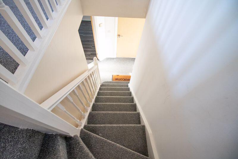 Stairwell to the Upper Floor