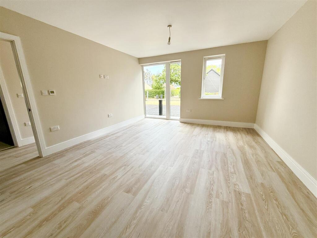 open plan living area