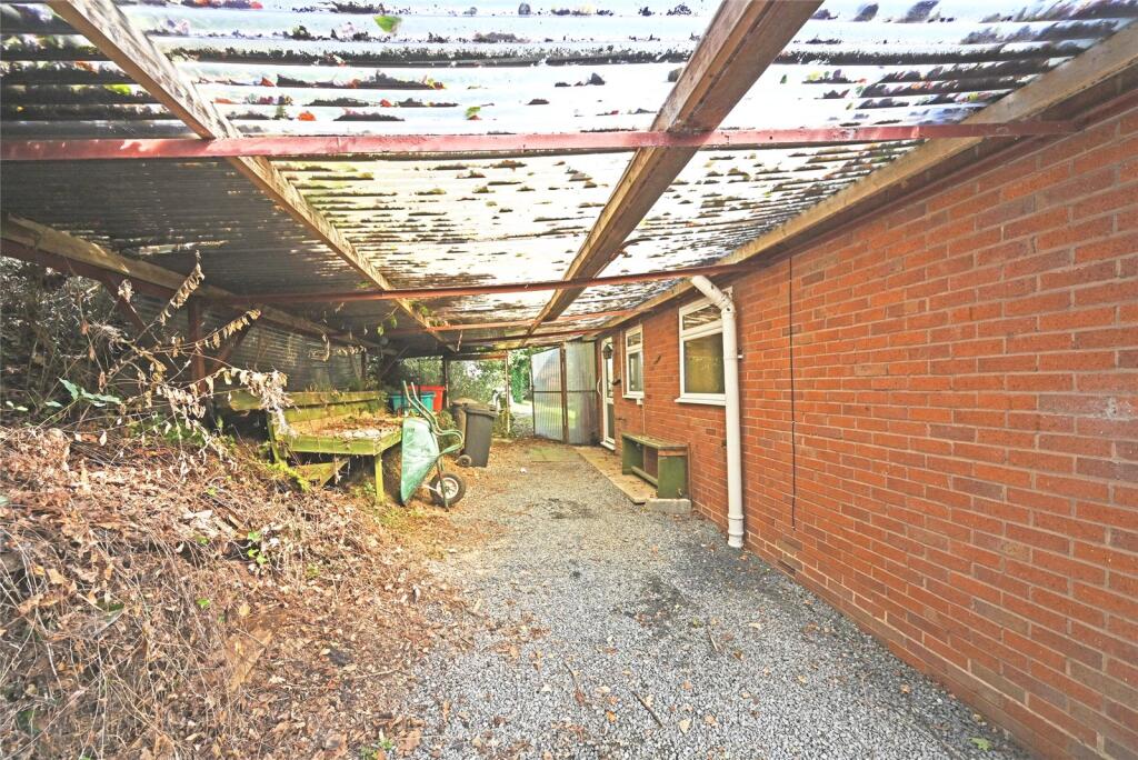 Car Port From West