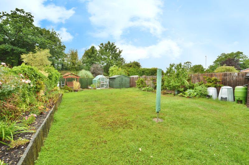 Rear garden