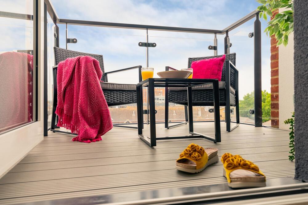 Show home balcony