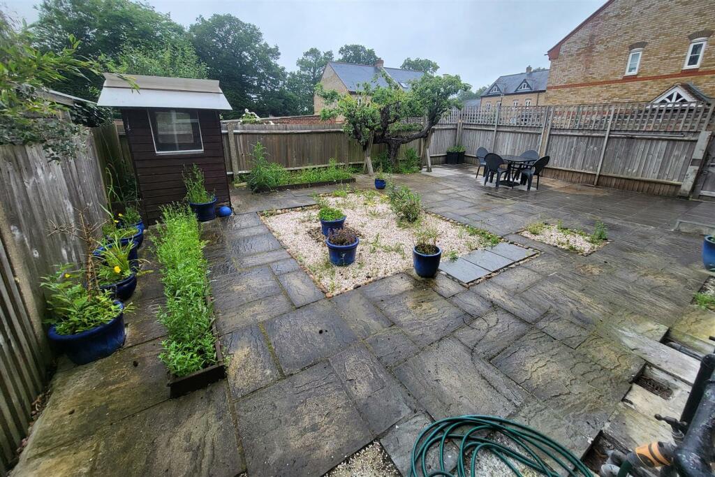 OWN REAR GARDEN: