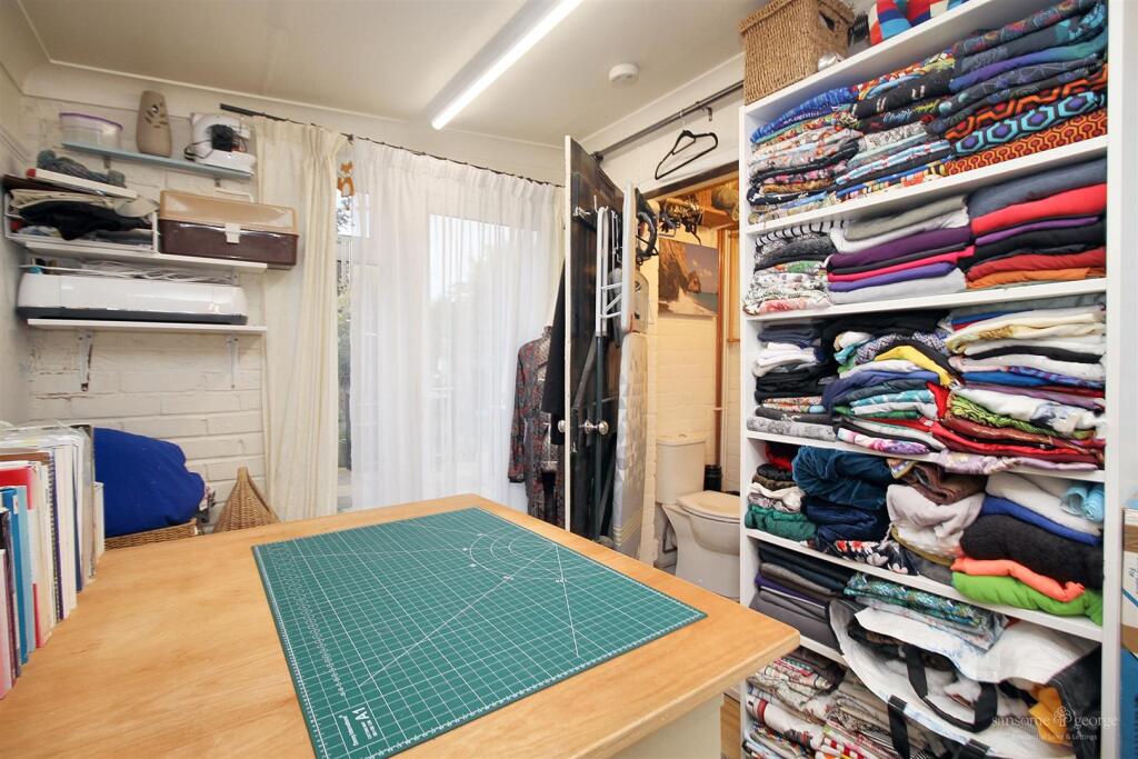 Cloakroom &amp; Hobby/Utility Room