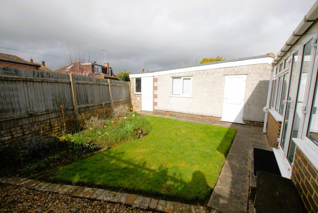 Rear garden