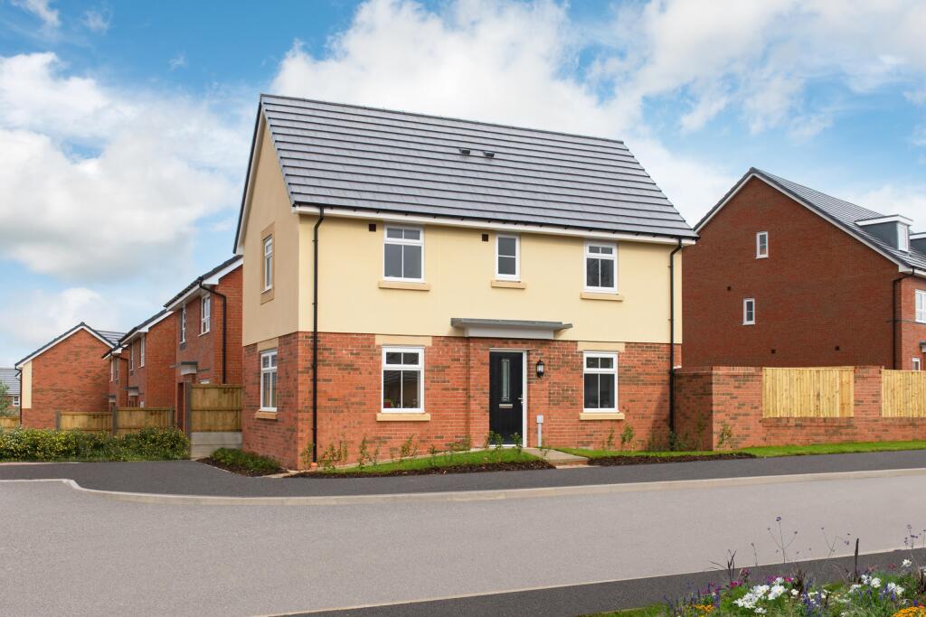 External image of the brick/render Moresby 3 bedroom home