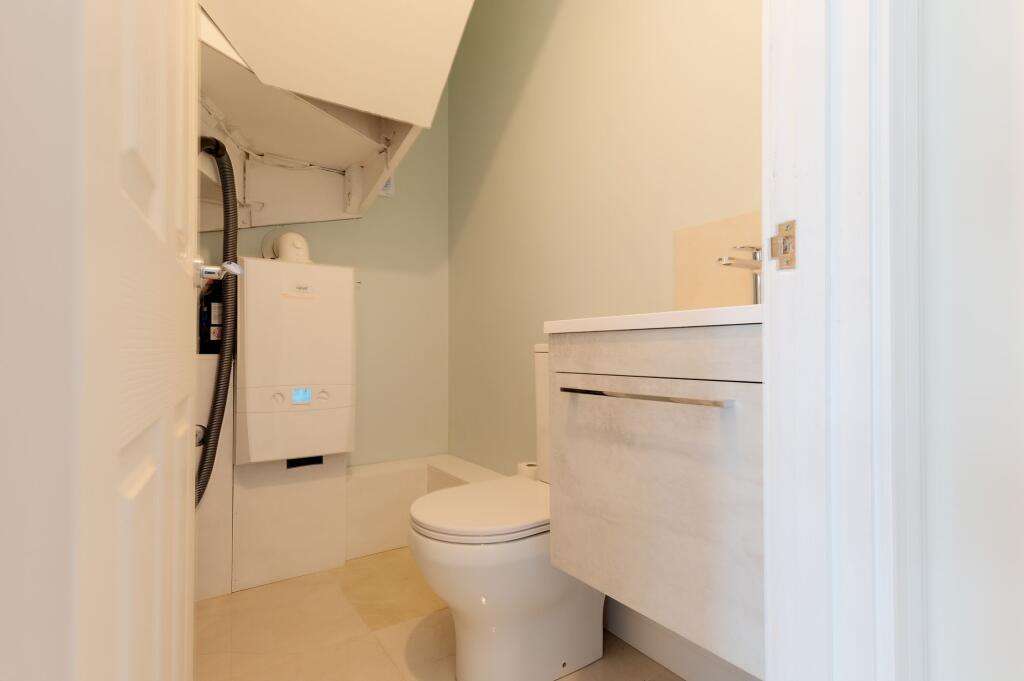 Four double bedrooms and two bathrooms