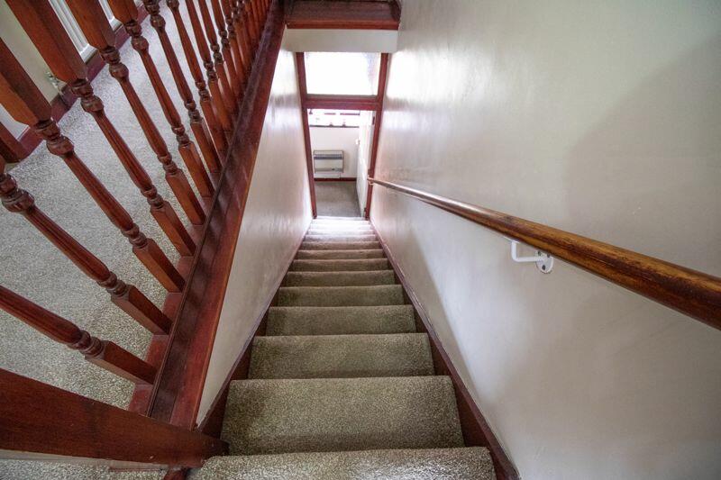 Stairwell to the upper floor
