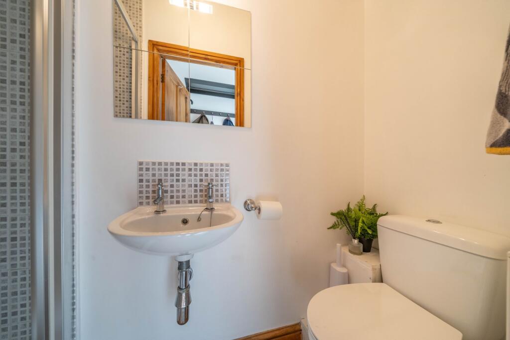 Ground floor WC/shower room