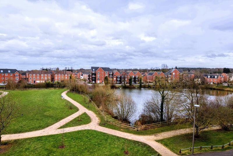 View of the lake